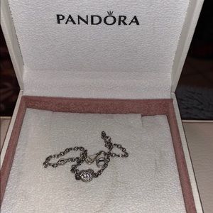 Pandora’s pave heart bracelet